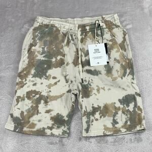 NWT 7 For All Mankind Lounge Shorts Mens Small Sustainable Natural Dye 8" Inseam
